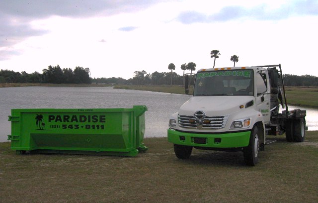 Paradise Lawn and Landscape - Roll off dumsters - Brevard County